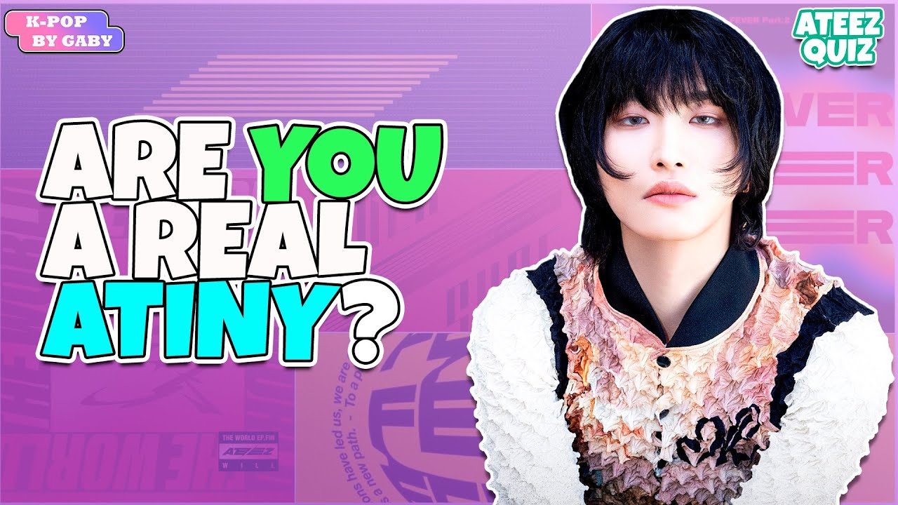 ARE YOU A REAL ATINY? #3 | ATEEZ QUIZ | KPOP GAME (ENG/SPA)
