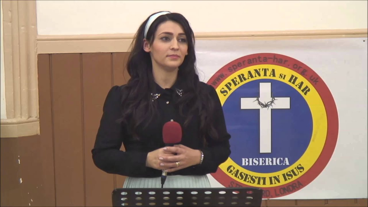Biserica SPERANTA si HAR : Alina Havrisciuc : Caci pentru mine a trai este Hristos