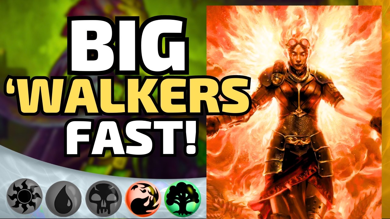 🔴🟢Rotation Ready Gruul Ramp Walkers| Rotation Proof MTG Arena Standard Gameplay Gruul Deck Tech