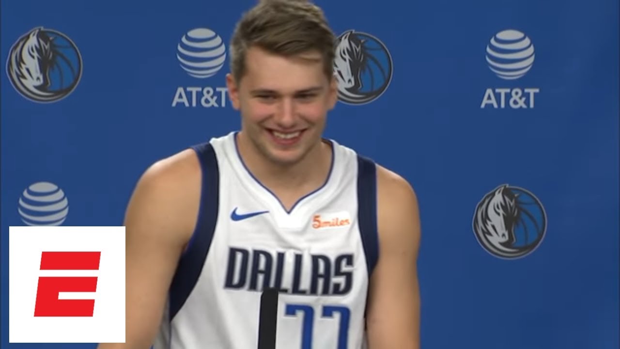 Luka Doncic looking forward to playing against his idol LeBron James | NBA Media Day | ESPN
