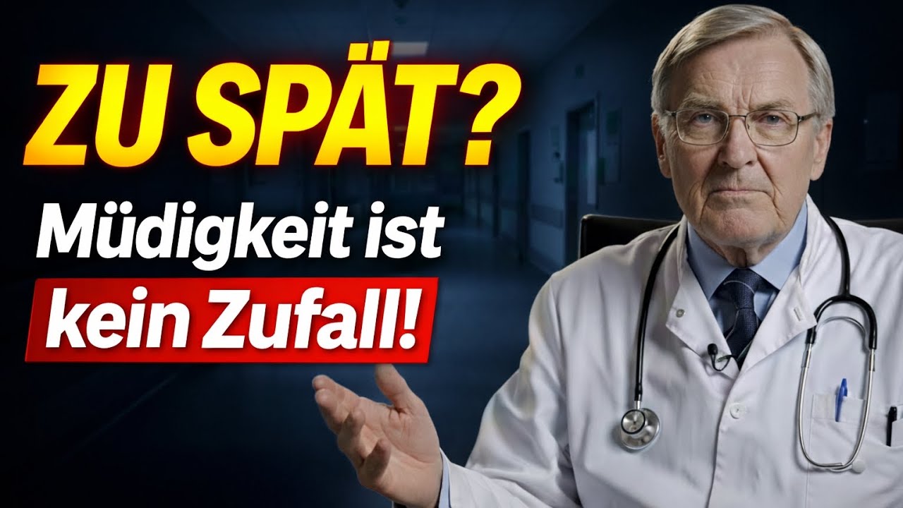ZU SPÄT? Warum Müdigkeit ab 60 kein Zufall ist!