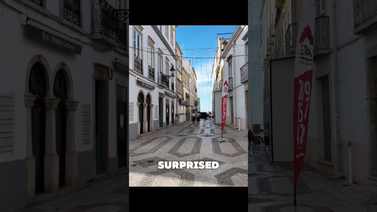 FARO, ALGARVE IN WINTER? #portugal #winter #algarve #shorts #portugu&ecirc;s