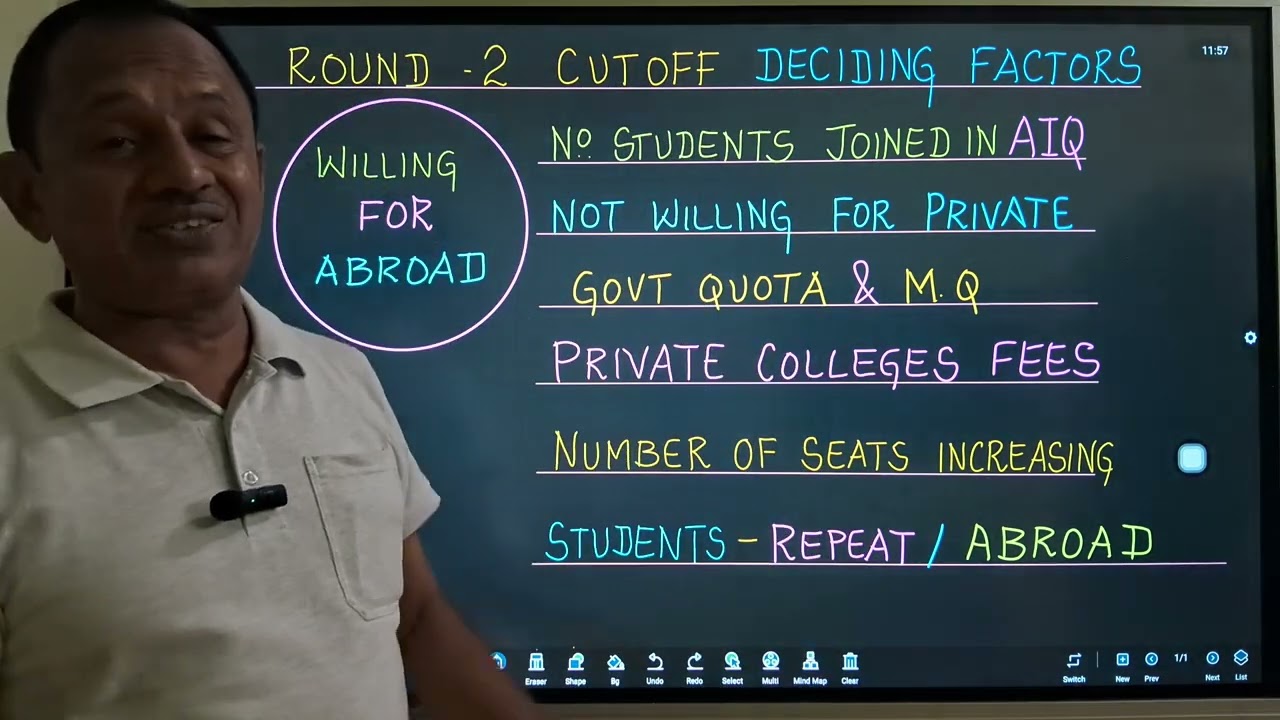 Expected Cutoff for Round 2 Decreasing - Why ? | Round 2 கட்ஆப் மார்க் குறையுமா ஏன்?
