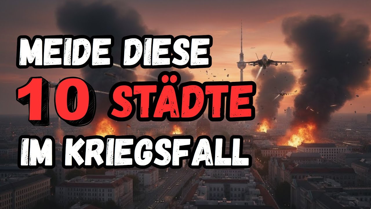 Deutschland im Kriegsfall: Diese 10 Städte sind Angriffsziele!