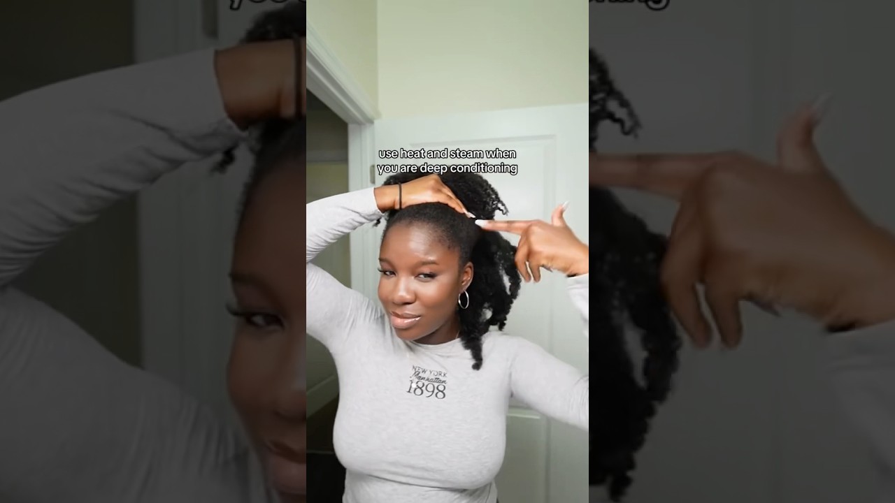 I used to struggle a lot with my low porosity hair 🤦🏾&zwj;♀️ #naturalhair #4chair