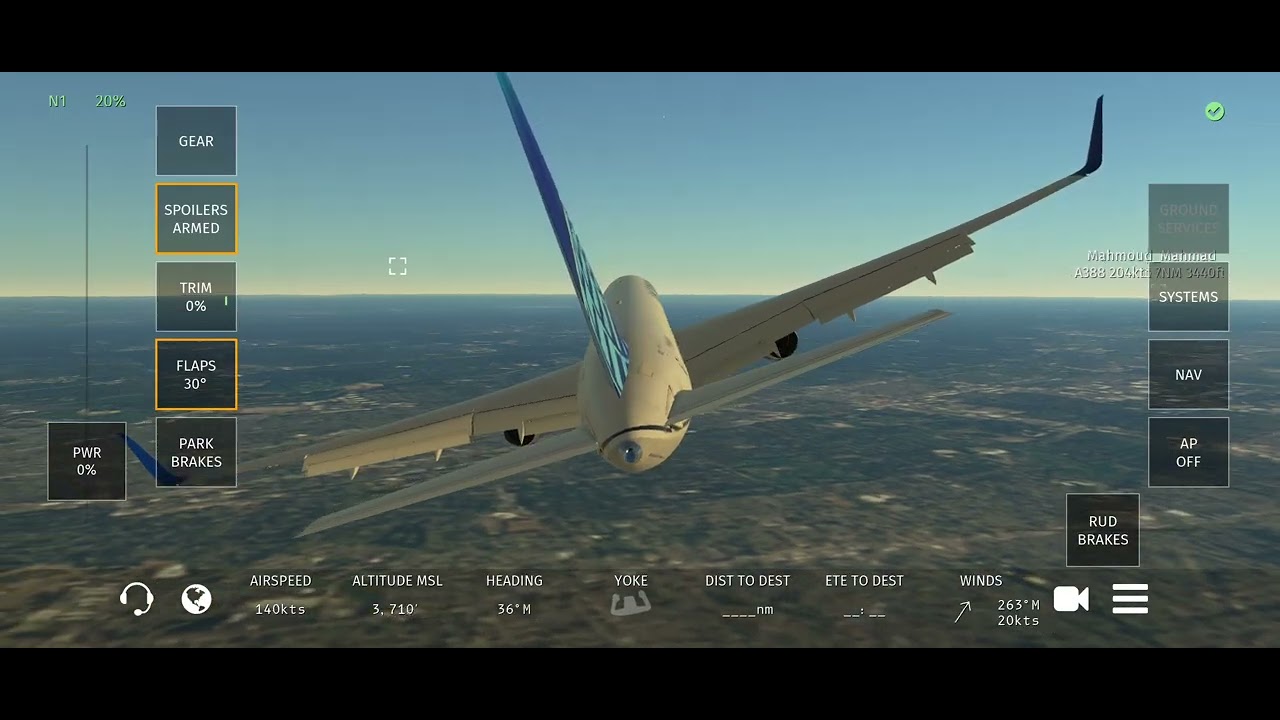 Infinite Flight Arrival into JFK! 757-200. EGLL-KJFK. Training Server!