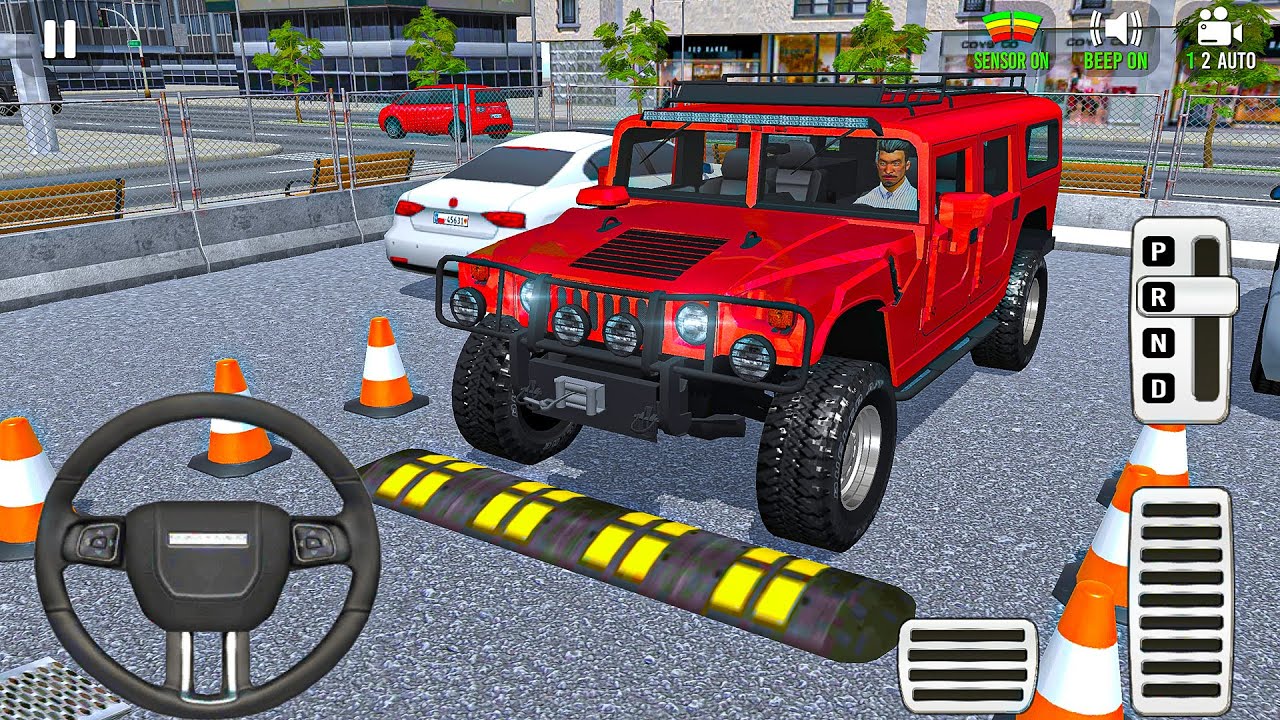 Master Parking Simulator 2026 3D SUV: Многоуровневая парковка для профессионалов - геймплей на An...