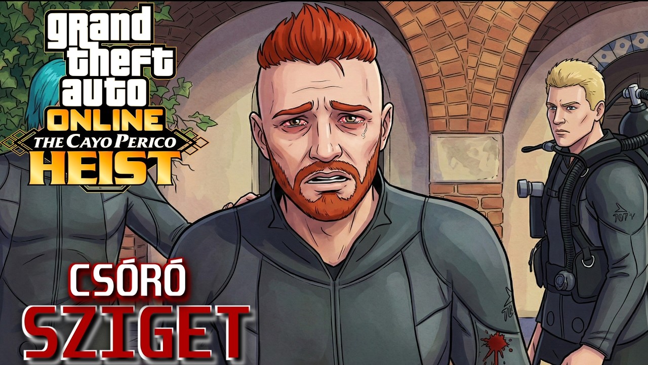 CSÓRÓ SZIGET  MR.Ginger menet *GTA ONLINE -VÁGATLAN-*