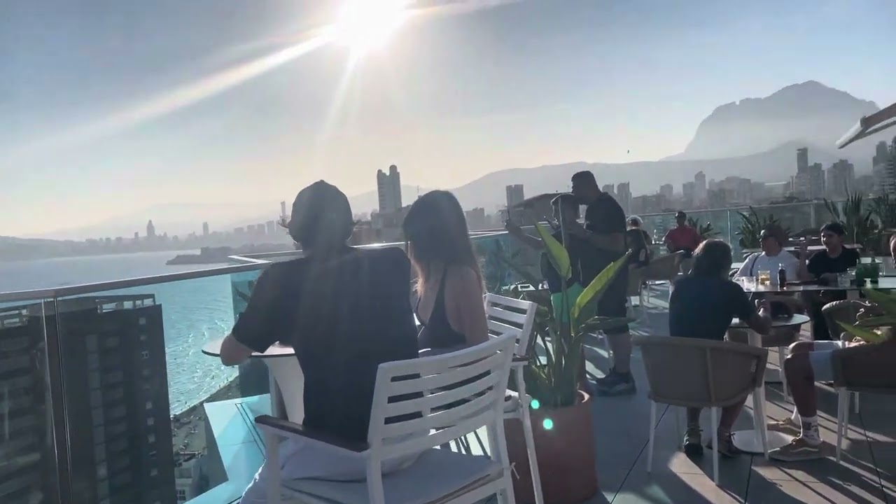 Hotel Port Benidorm, La Terrasse, Levante Beach, Benidorm. 27th July 2025
