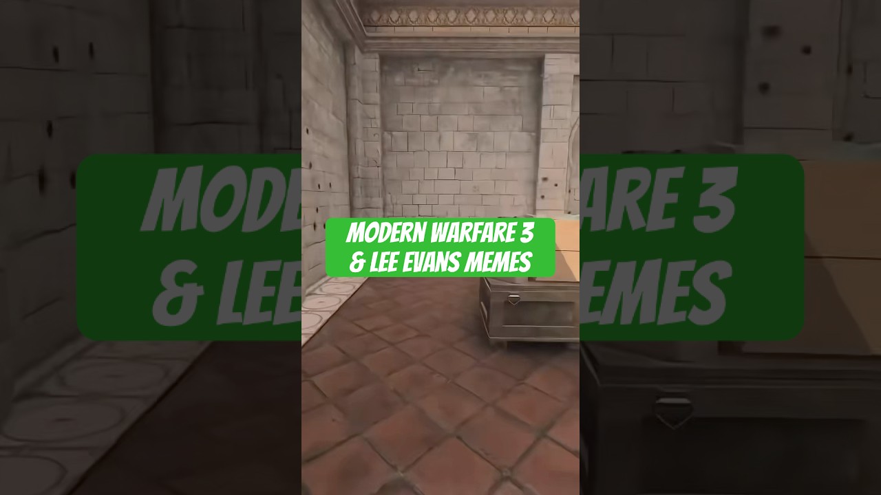 MW3 & Lee Evans #shorts #mw3 #leeevans #cod #codmemes #funny #tiktok