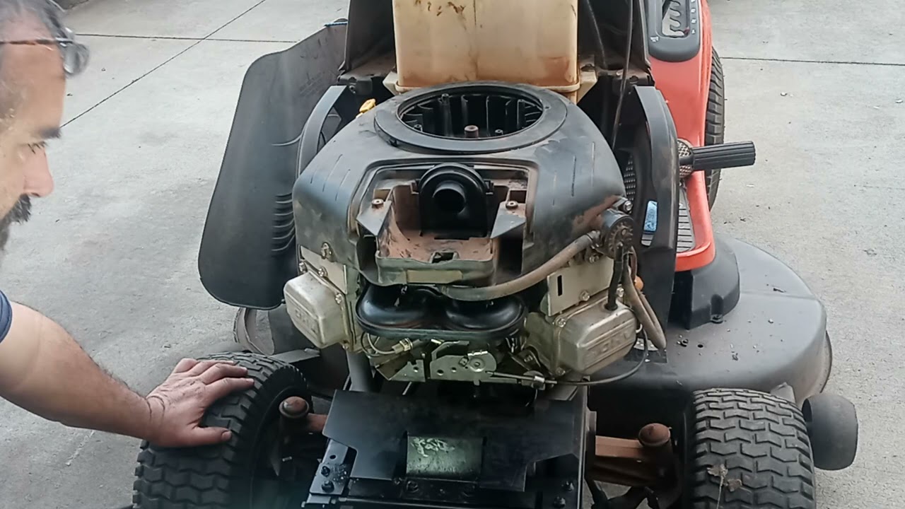 RDMJ#12 FINAL.REPARANDO SISTEMA DE COMBUSTIBLE DE TRACTOR HUSQVARNA YTH .22 HP BRIGGS .