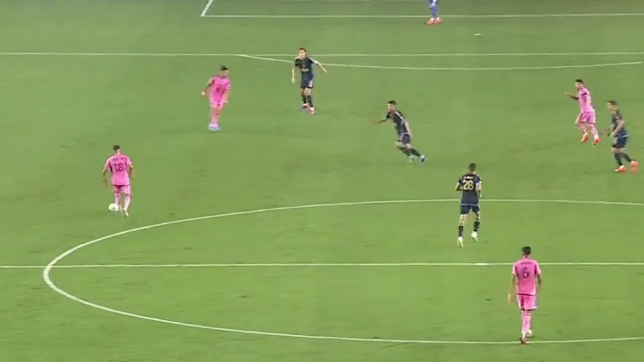 Lionel Messi Goal l Inter Miami vs Philadelphia Union 1-1 Major Soccer League