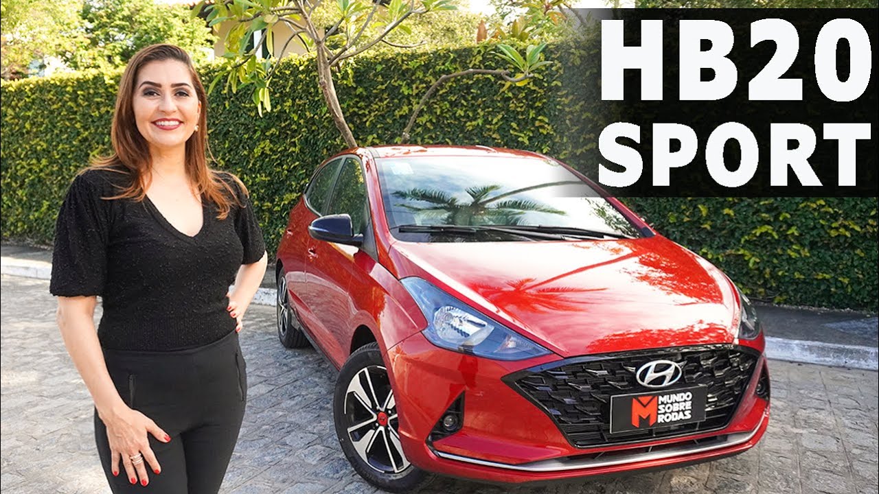 Novo Hyundai HB20 Sport 2021 | Turbinado e econômico!