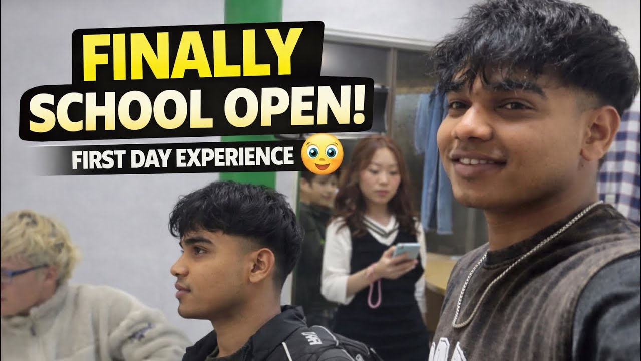 Aaj School Ka Pehla Din ☺️| Student Life in Japan 🇯🇵 !! Raj Tabi 