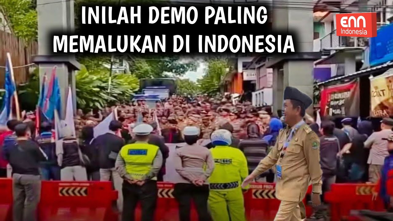 PENDEMO KDM TAK BERKUTIK DIDEPAN WARGA LEMBUR PAKUAN AKHIRNYA MUNDUR TERATUR