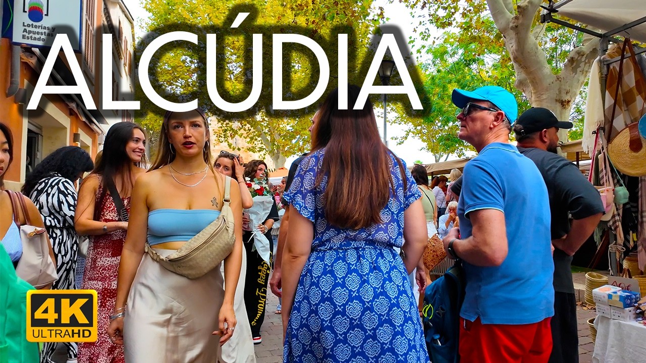 ALCÚDIA 🇪🇸 | Walking Tour through the Old Town 4K