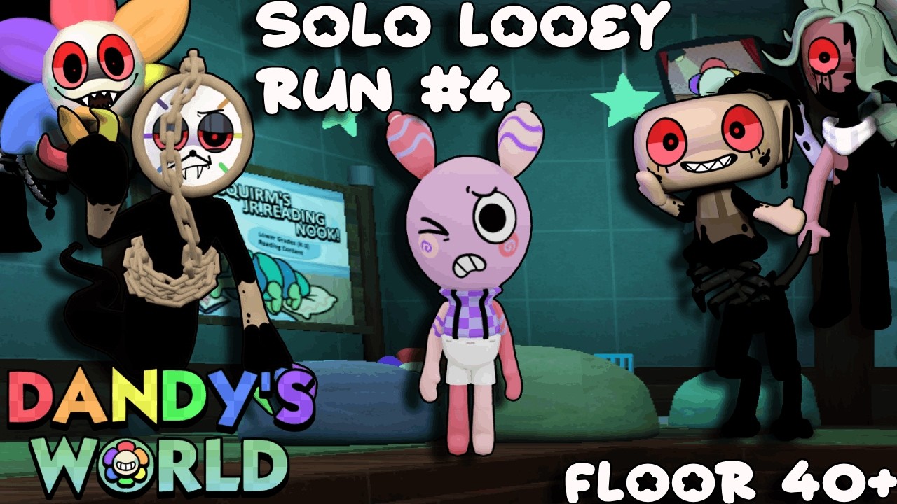 Solo Looey Run (FLOOR 40+) (#4) | DANDY'S WORLD