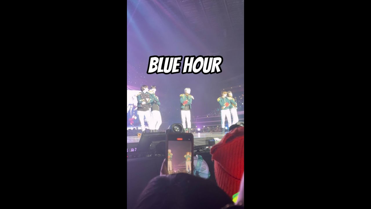 (4K) Blue Hour | TXT WORLD TOUR ACT : SWEET MIRAGE IN SINGAPORE
