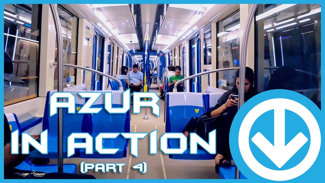 New Montreal's Metro Azur in action at various station (Part 4)