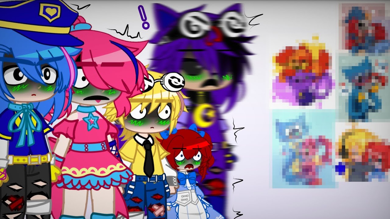 ||Poppy Playtime Characters Reacting To Their Ships //(&bull;Gacha Club&bull;)|| ⭐ | 🇧🇷🇺🇸
