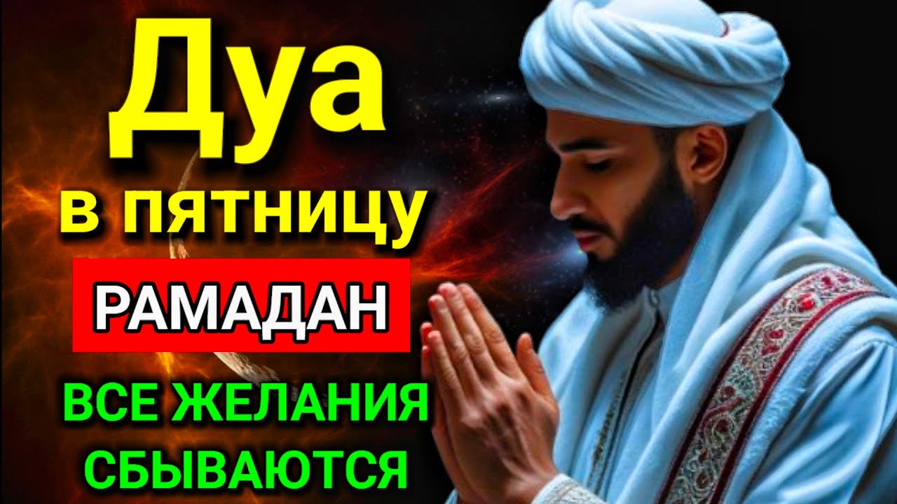 🔥✨ Дуа в пятницу Рамадан Все желания сбываются! #дуа #самая