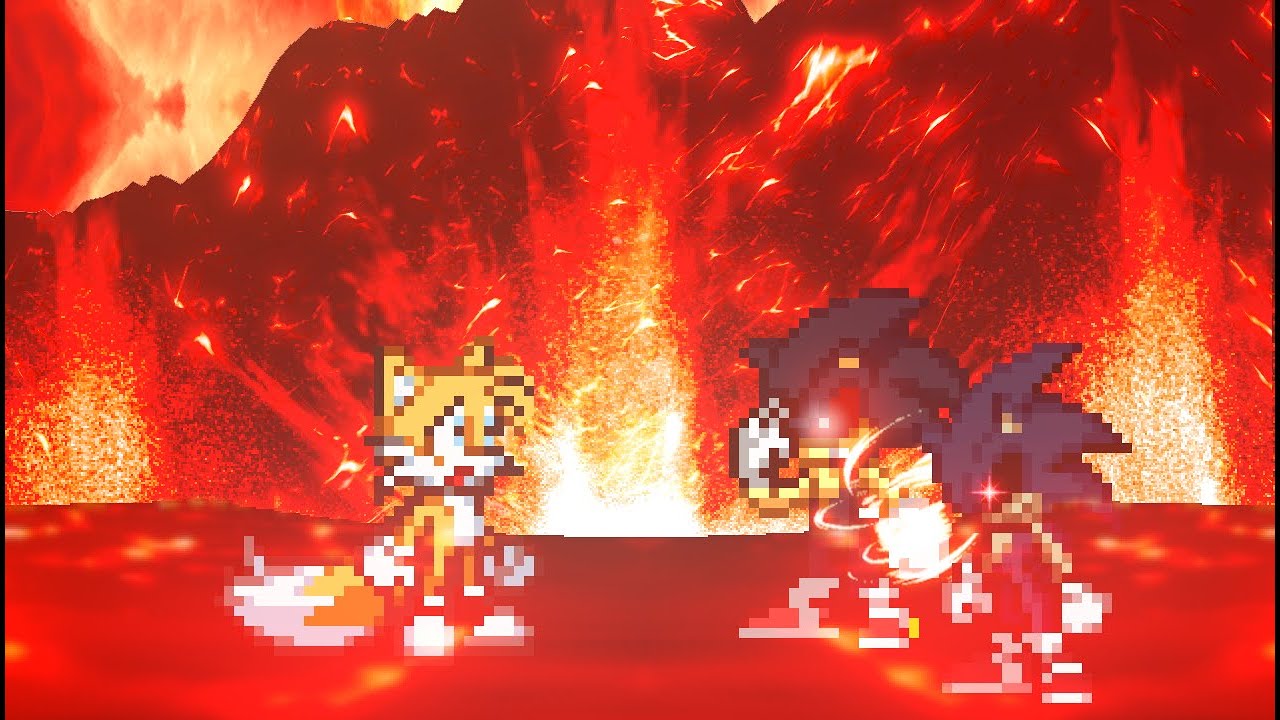 Mugen Incarnation Of Darkness Tails vs Demon Sonic And Exslayer
