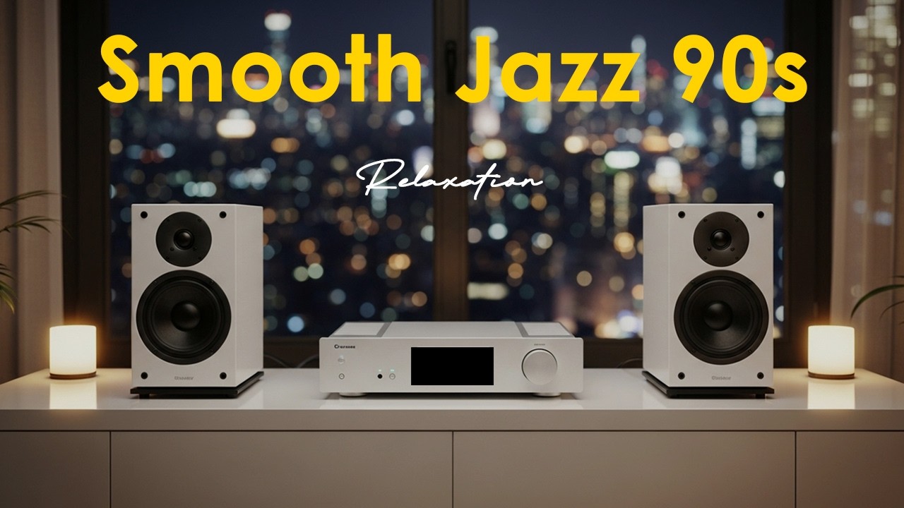 🎷 Smooth Jazz 90s x Relaxation | Calm Cafe Vibes for Study, Chill Moments & Deep Relaxation