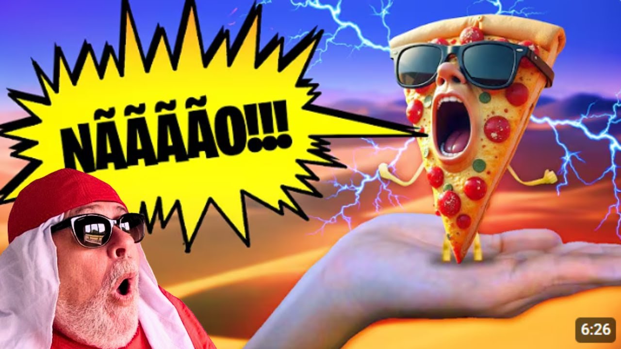 MUSSARELA VIROU UMA PIZZA! 🍕 - REACT MUSSAPAI