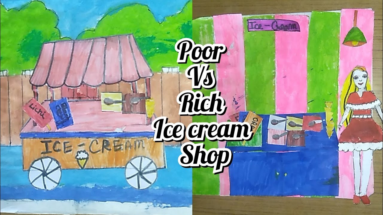 Magical ice cream board story paper doll / Pari all activities / woa doll crafts