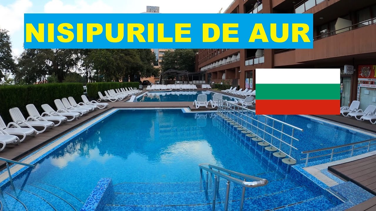 Bulgaria - Ziua pe plaja și faleza din Nisipurile de aur