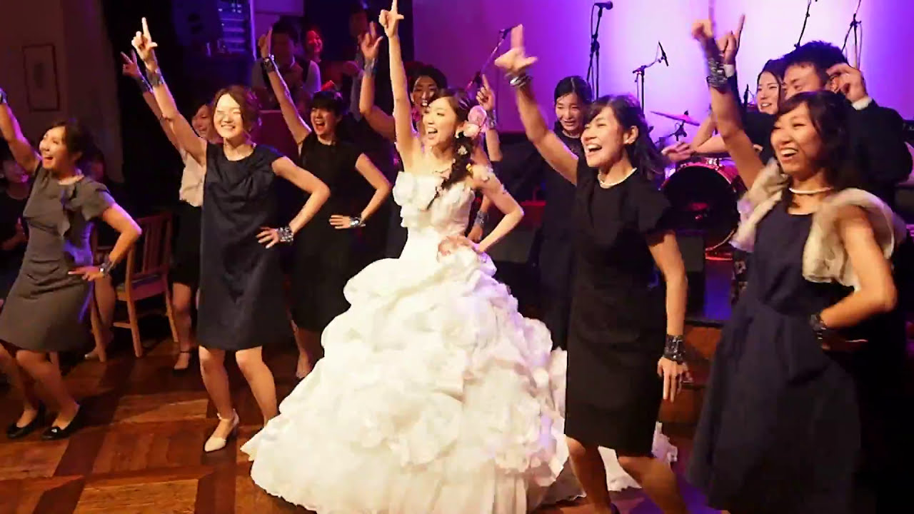 サプライズで花嫁もダンス！みおり結婚式余興　恋愛レボリューション21 モーニング娘。　2017.10.21
