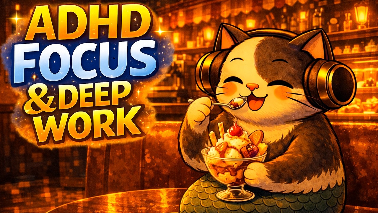 Endless Ice Cream 🍦 Lofi Beats for Deep Work & Study | Cozy Focus Music | Episode 1