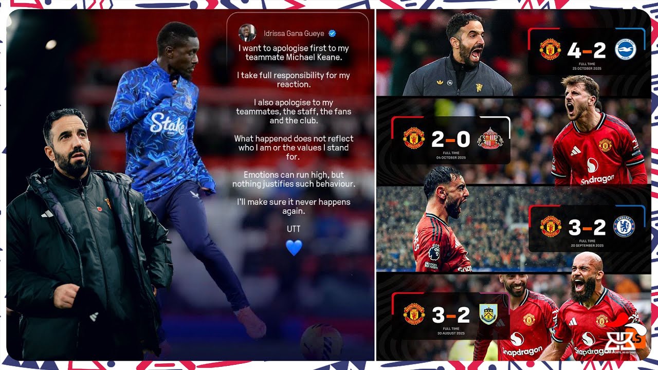 MANCHETSER UNITED YAHAYE AMAZI ABARI MU BUTAYU, EVERTON ITUZUYE YAYANDAGAJE