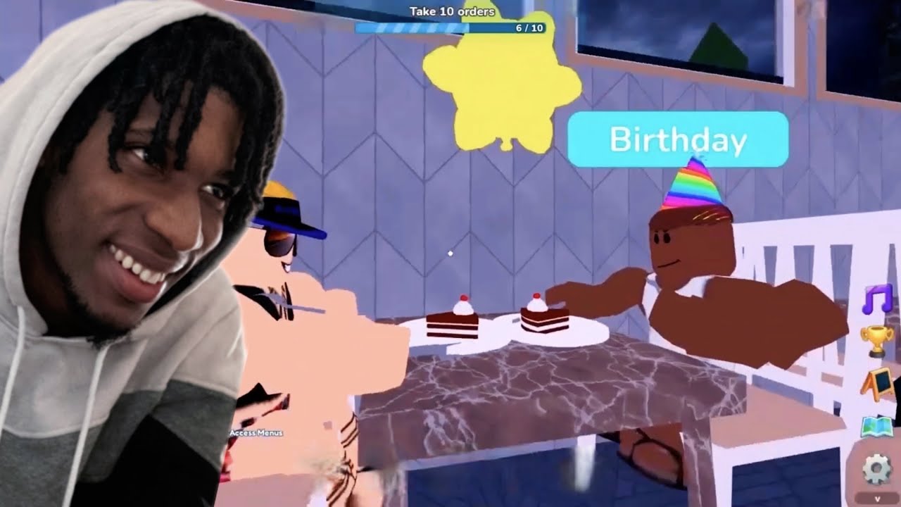 Dell Plays Restaurant Tycoon On Roblox For The First Time!