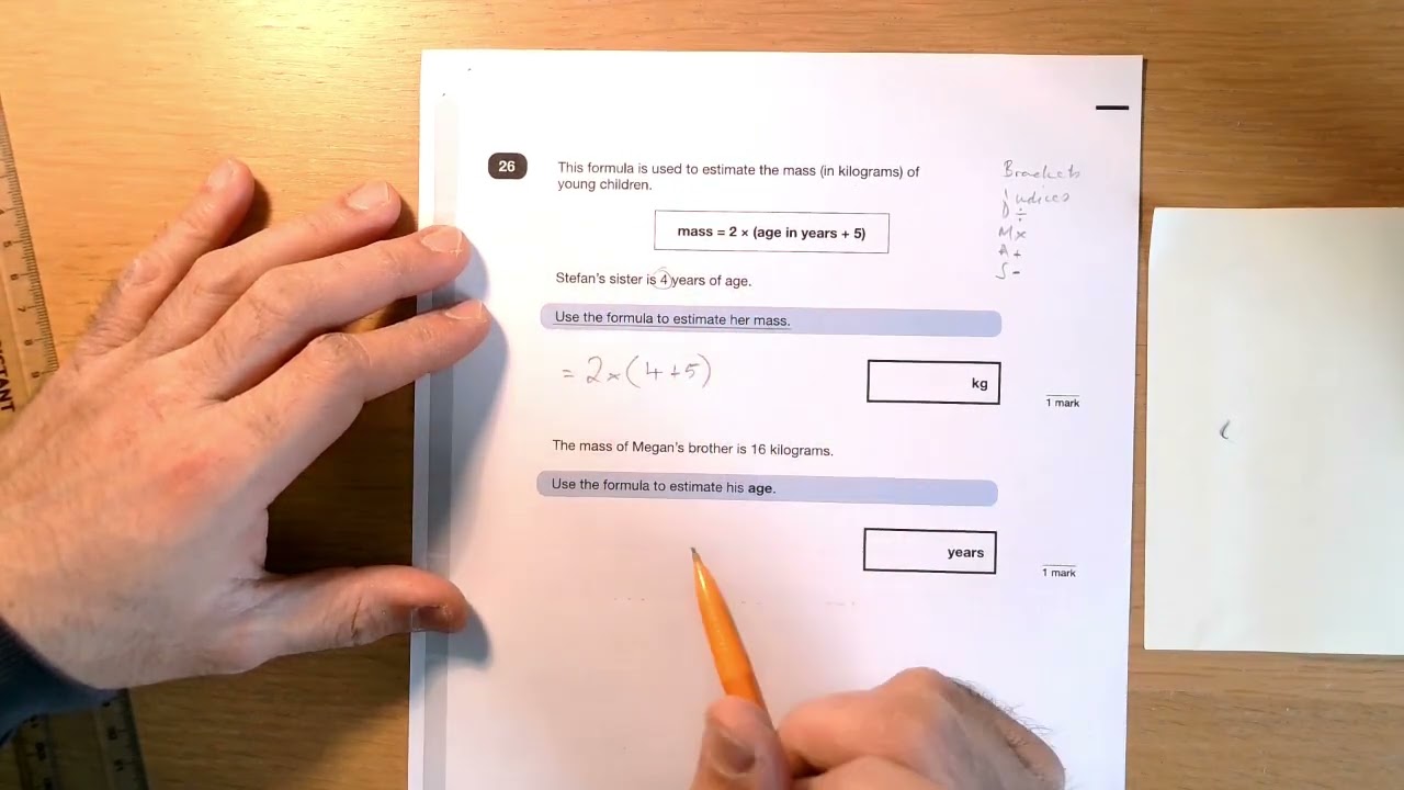2023 Key Stage 2 Mathematics Paper 2 Question 26