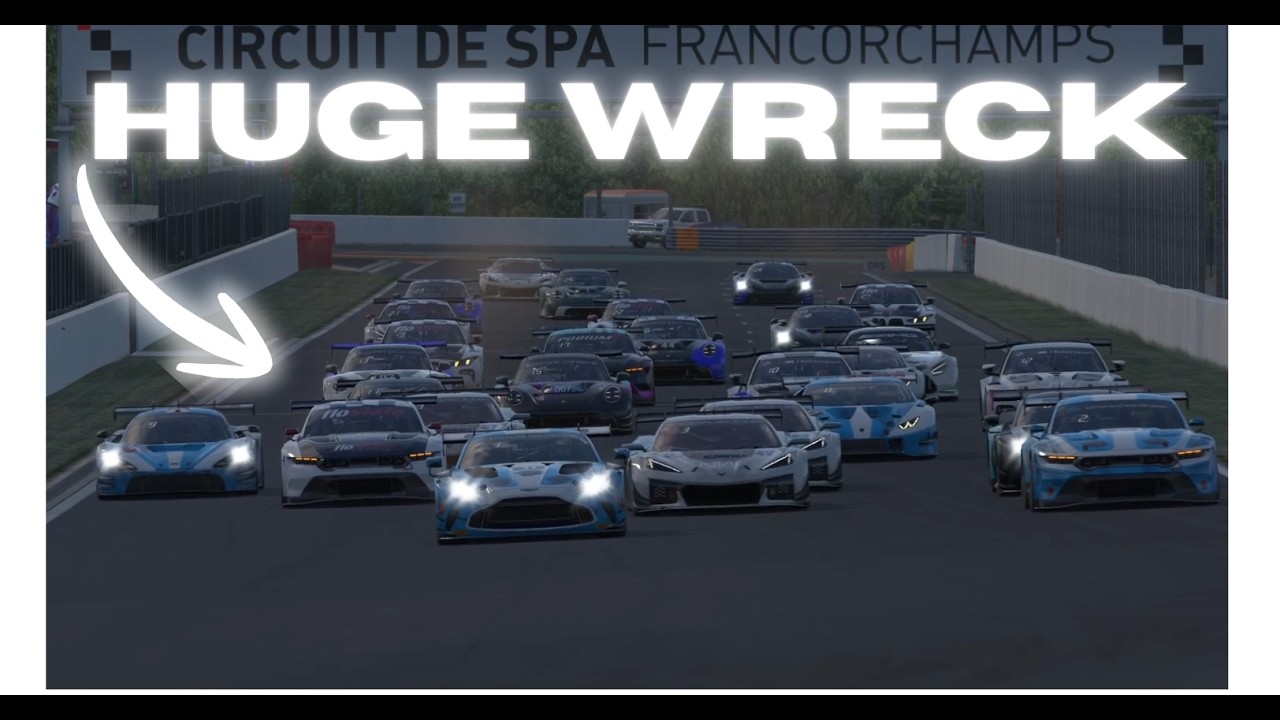 Nw Sim Racing Highlights NSCS Week 1 - Spa