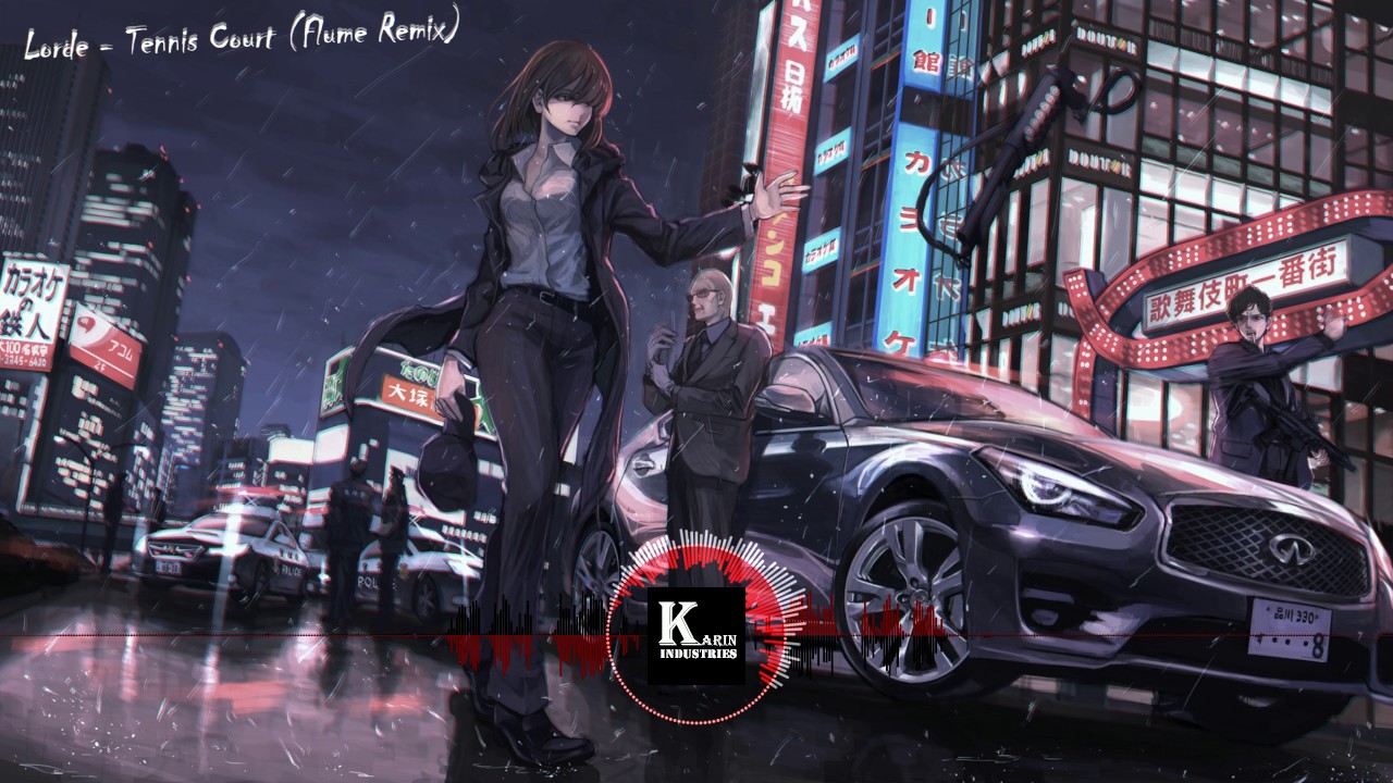 Nightstep Lorde - Tennis Court (Flume Remix) HD KarinIndustries
