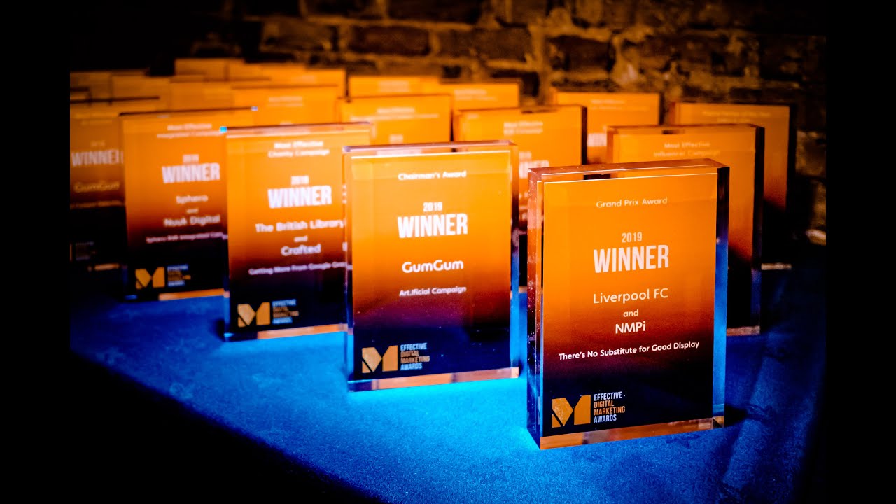 Masterclassing Digital Marketing Awards 2019