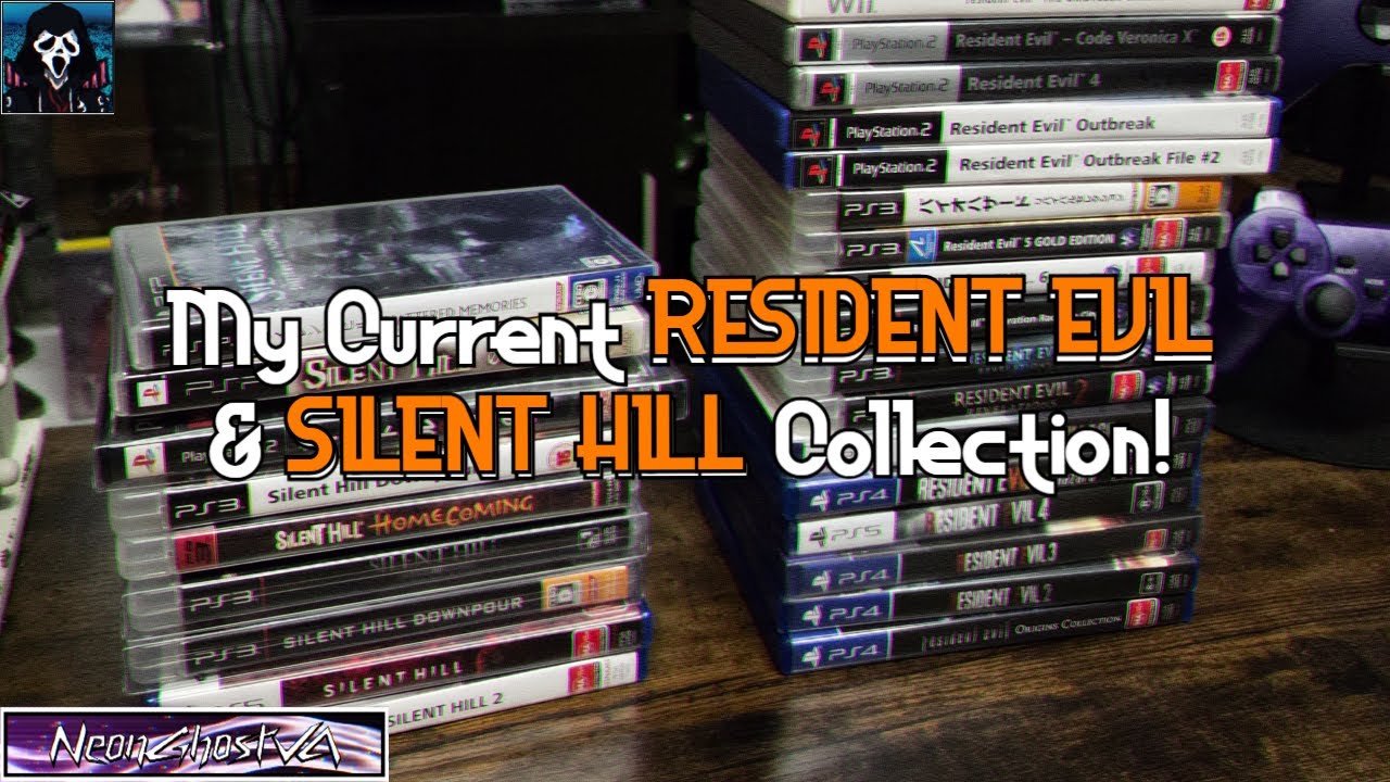 My Current RESIDENT EVIL & SILENT HILL Collection! | Game Collection |