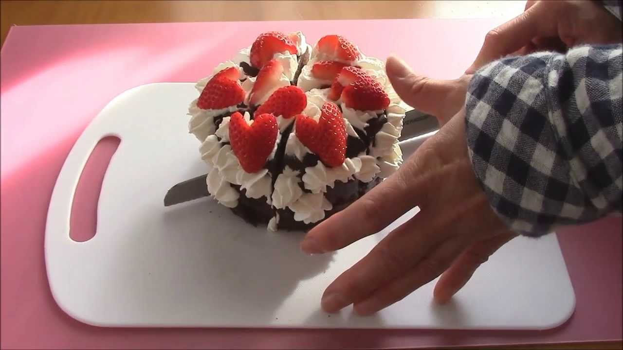 電子レンジで簡単チョコレートケーキ　キット　バレンタイン友チョコにも！　chocolate cake