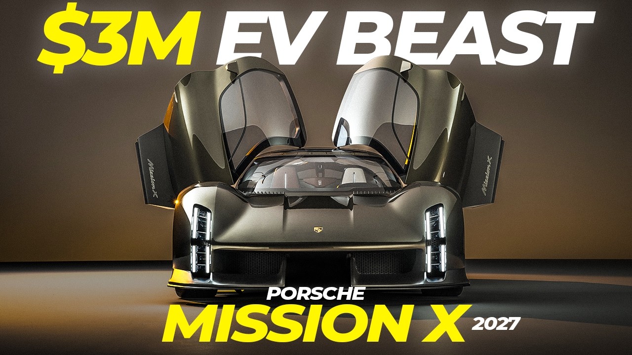 $3 Million Porsche Mission X 2027 Will BLOW Your Mind | FASTER Than Bugatti? | Most INSANE Supercar