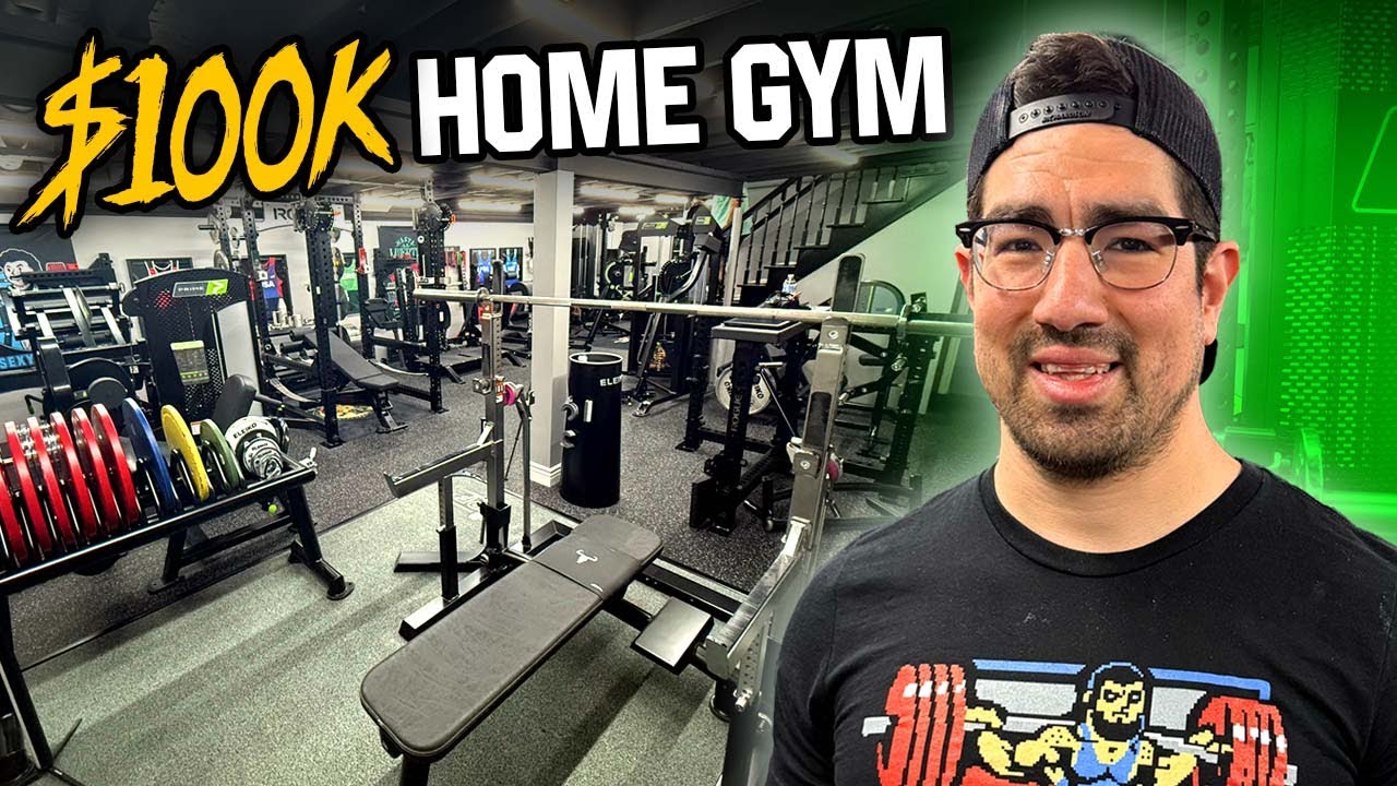Crazy Basement Gym Tour! Loaded with Prime Equipment
