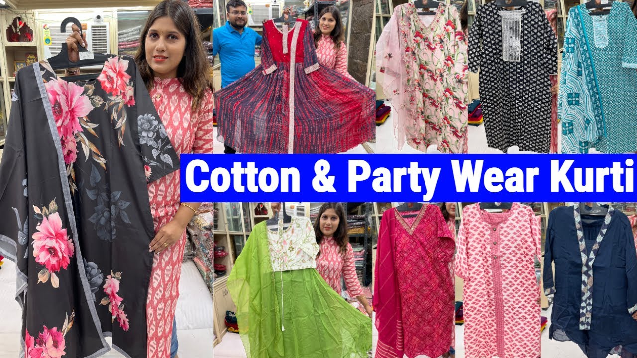 Handloom Cotton Kurti/ Muslin/ Doria Print/ Capsule Kurti Wholesale Price Barabazar Kolkata