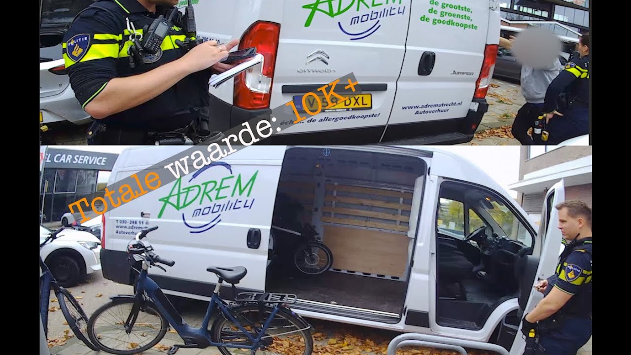 BUSTED: Verdachten klemgereden en meegenomen naar bureau.