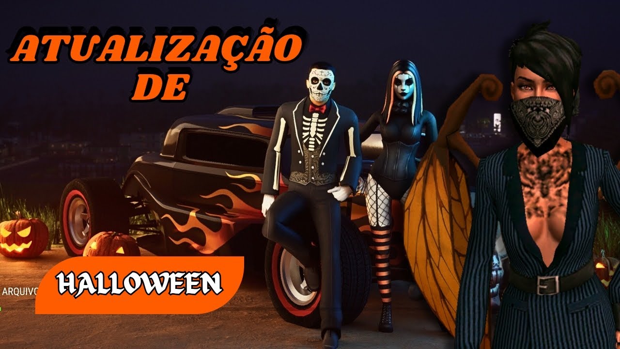 🎃ATUALIZA&Ccedil;&Atilde;O DE HALLOWEEN🎃 RIO RISE RP/ COMO FAZER AS TAREFAS? #gta #riorise #gameplay 
