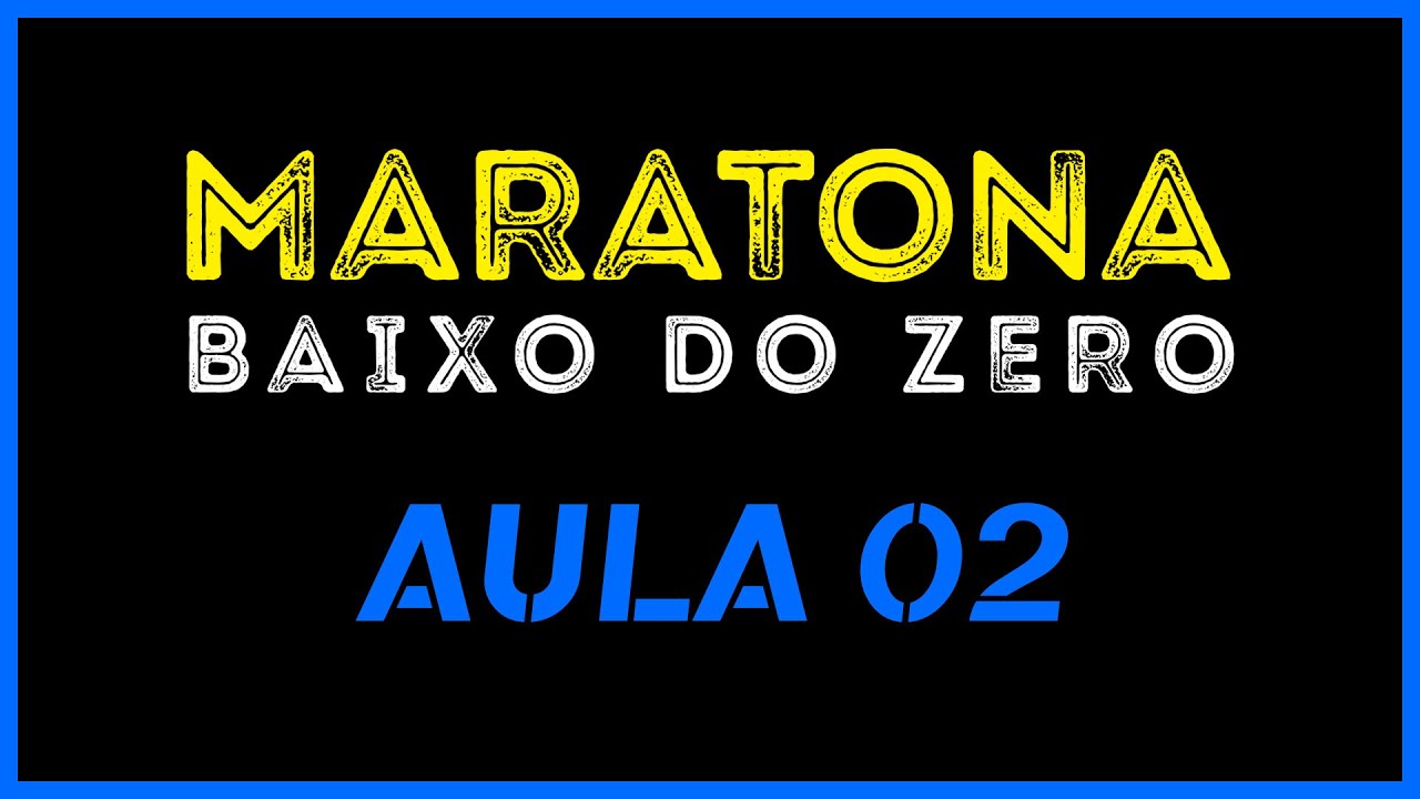 Maratona Baixo do Zero 2 - Como eu sa&iacute; do zero