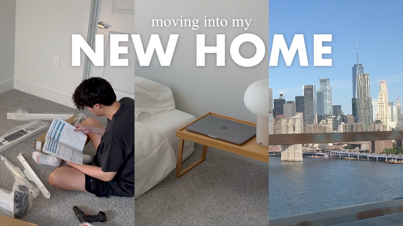 moving into my new apartment in texas as a 22-year-old 🏠 starting a new chapter