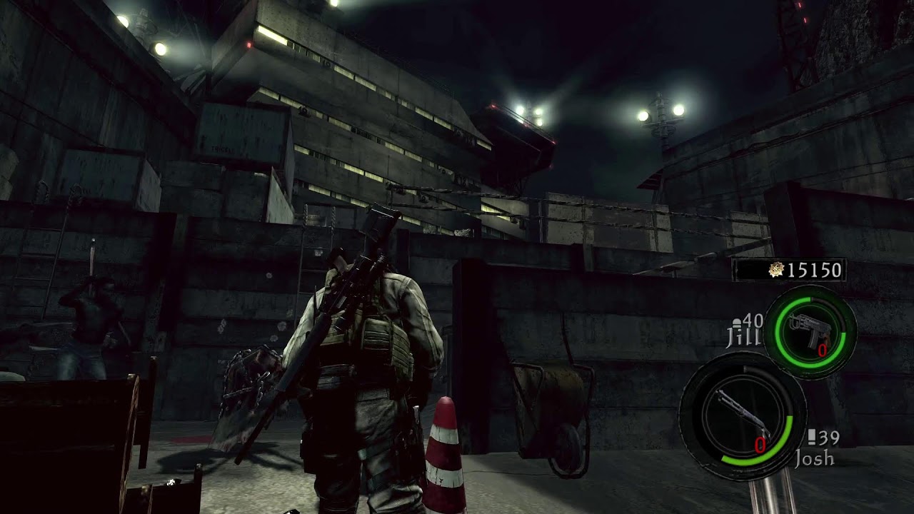 Pasando el dlc del RE5 con mi vieja @Elizabethdark22 [PC]