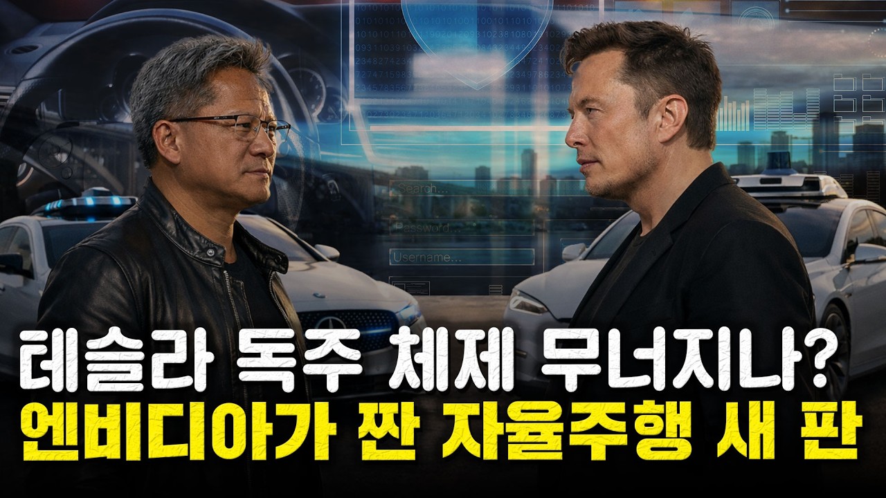 자율주행 패권 경쟁, 테슬라 FSD VS 엔비디아 알파마요 과연 승자는 누가 될까?