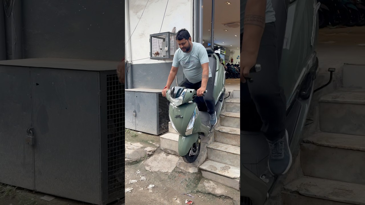 New TVS Jupiter 125 Ground Clearance Test 😳
